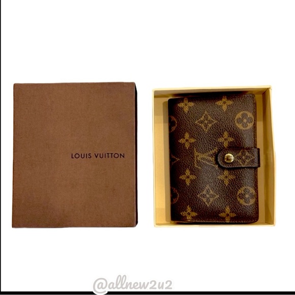 Louis Vuitton Monogram Viennois Kisslock Wallet with Box - Picture 4 of 14
